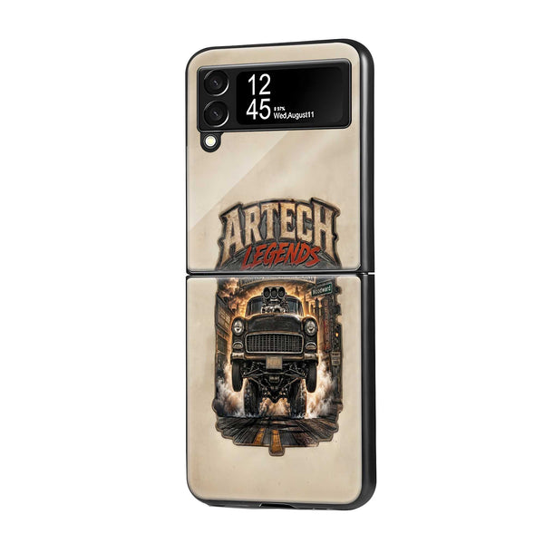 Detroit Legends Samsung Z Flip Glass Case