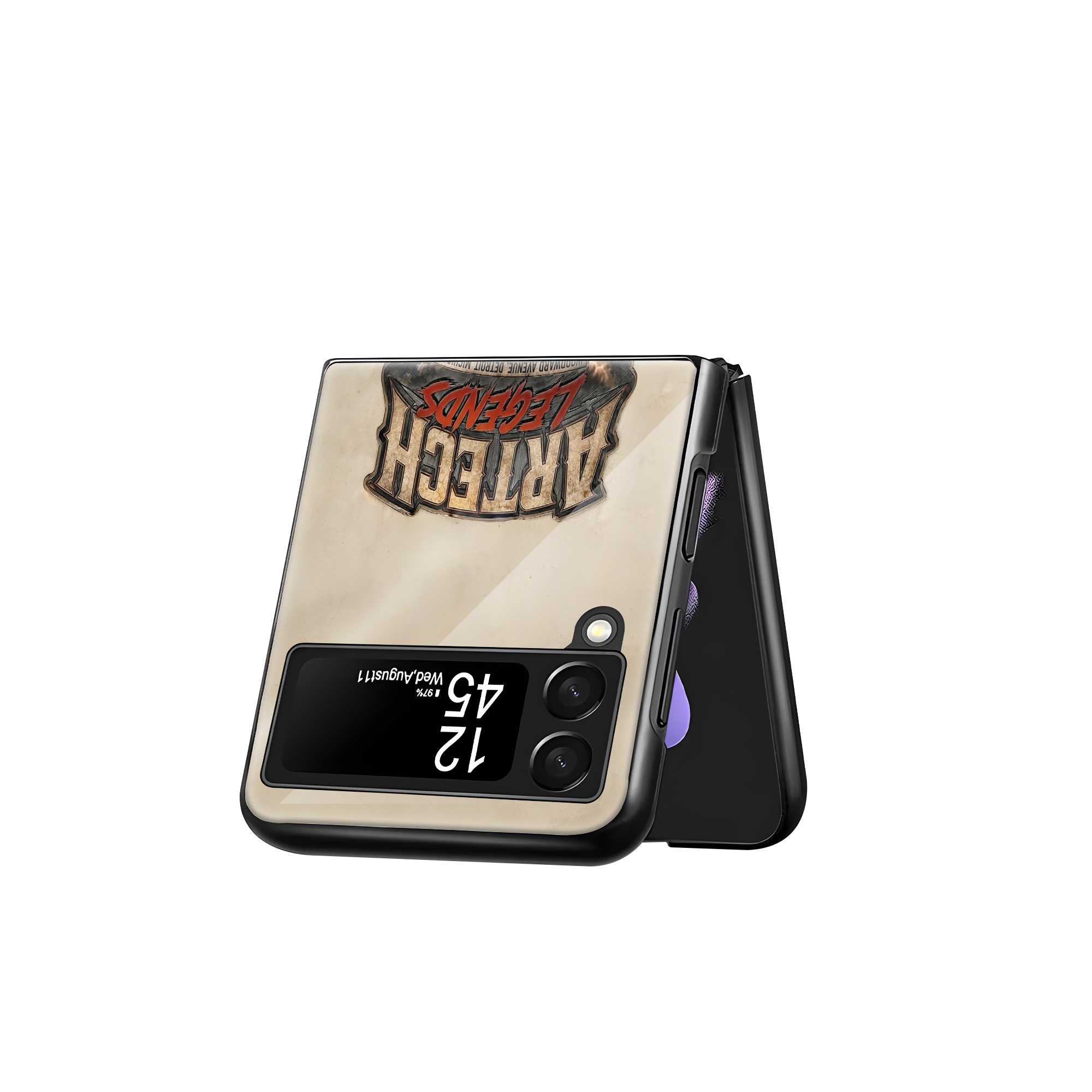 Detroit Legends Samsung Z Flip Glass Case