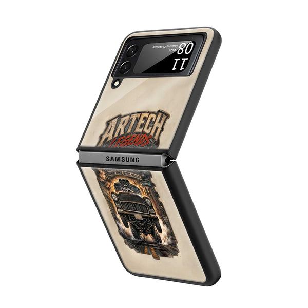 Detroit Legends Samsung Z Flip Glass Case