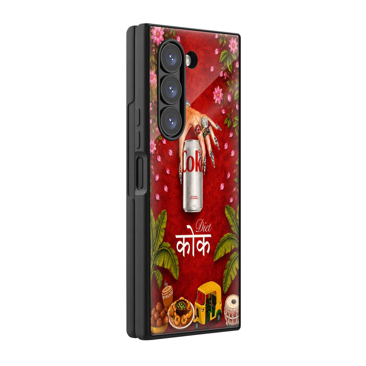 Diet Coke Mehfil Samsung Z Fold Glass Case Main image