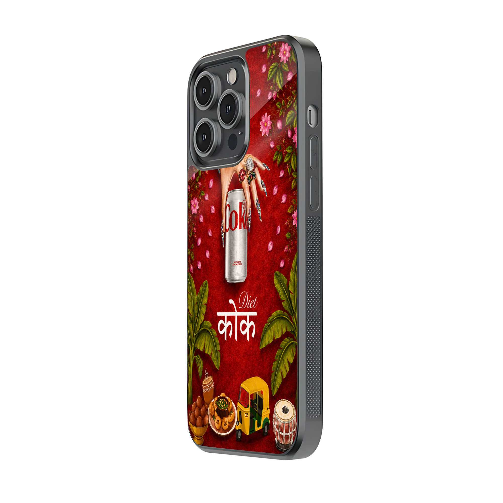 Diet Coke Mehfil Glass Case