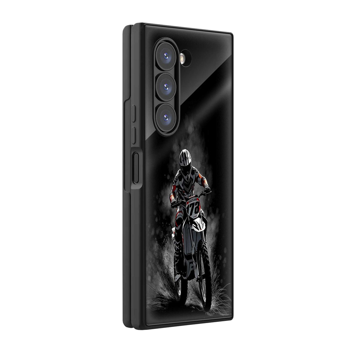 Dirt Rush Samsung Z Fold Glass Case Main image
