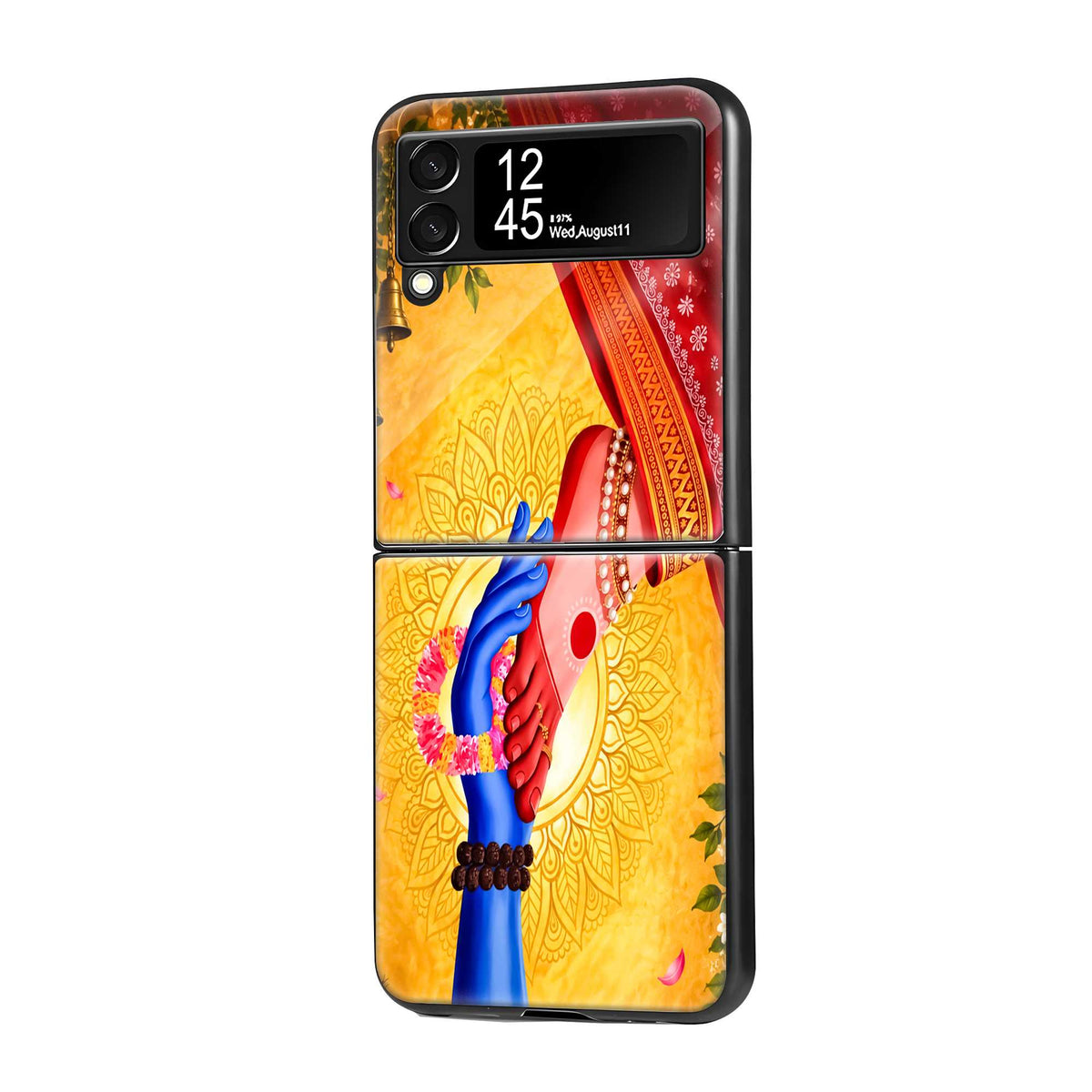 Divine Bond Samsung Z Flip Glass Case