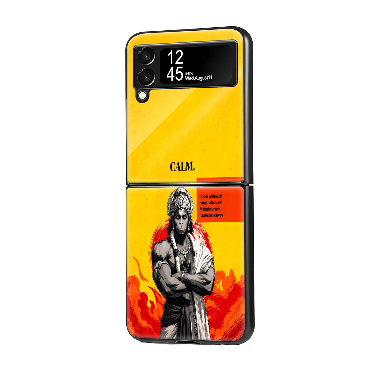 Divine Calm Samsung Z Flip Glass Case