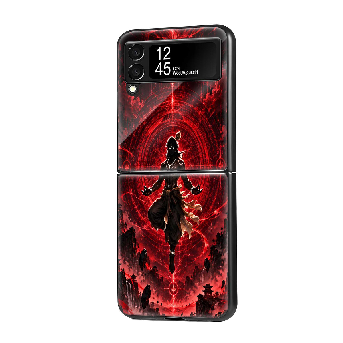 Divine Rage Samsung Z Flip Glass Case