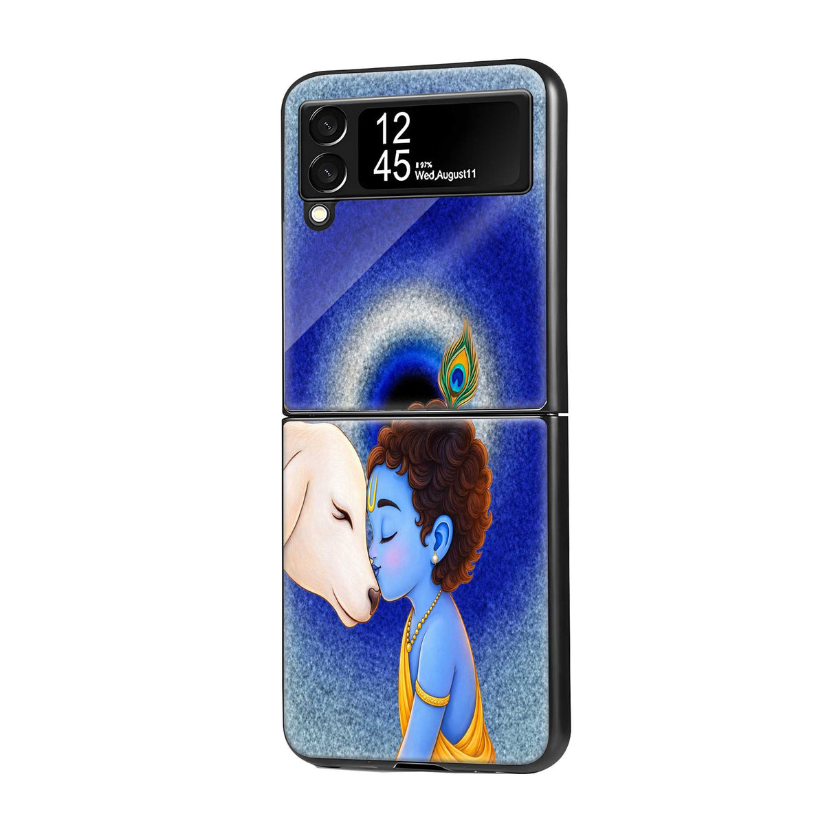 Divine Aura Samsung Z Flip Glass Case