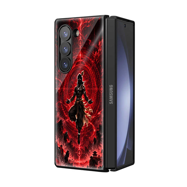 Divine Rage Samsung Z Fold Glass Case