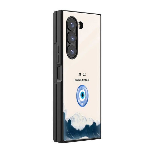 Divine Timing Samsung Z Fold Glass Case