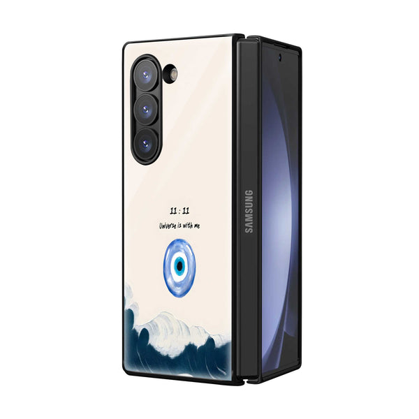Divine Timing Samsung Z Fold Glass Case