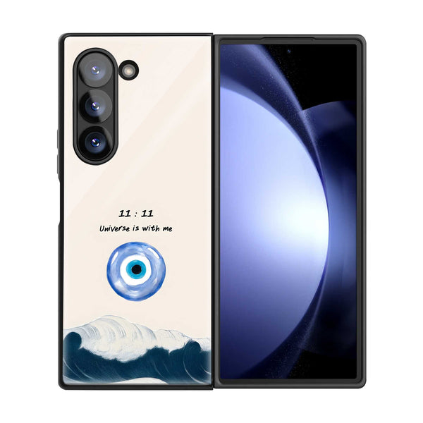 Divine Timing Samsung Z Fold Glass Case