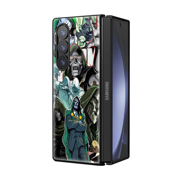 Doctor Doom Legacy Samsung Z Fold Glass Case