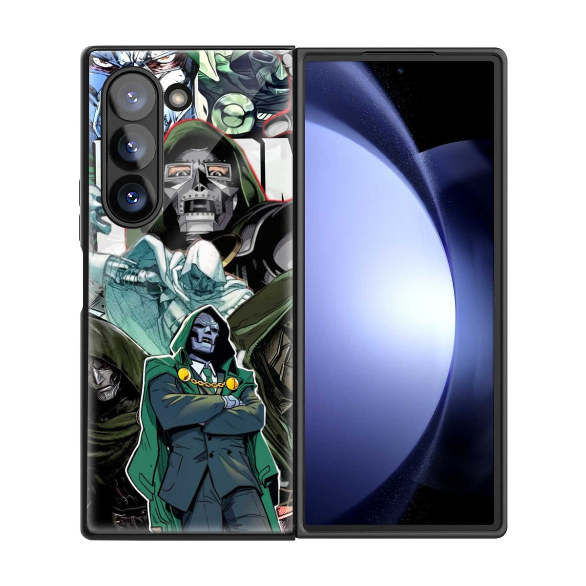 Doctor Doom Legacy Samsung Z Fold Glass Case