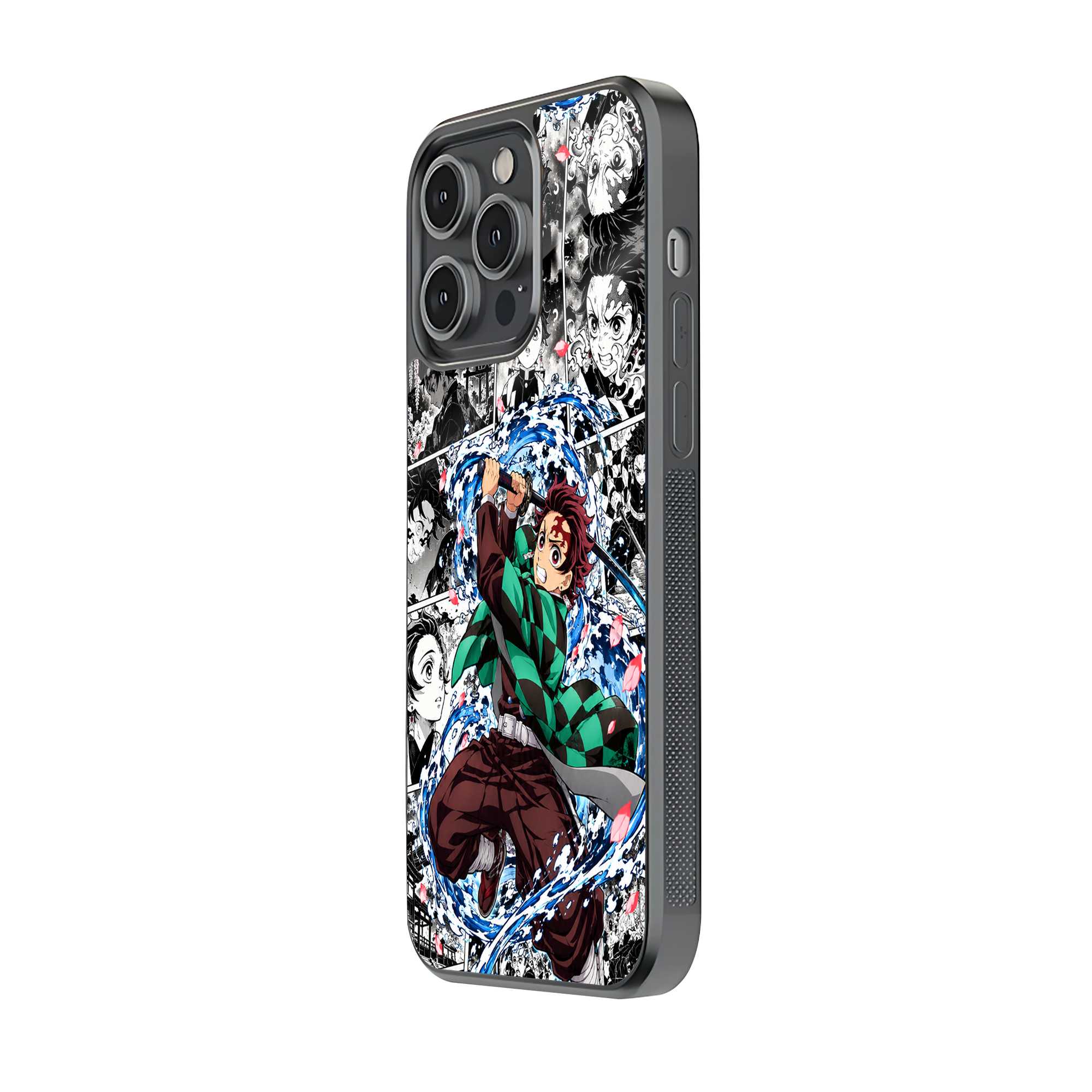 Tanjiro Battle Mode Glass Case Secondary image