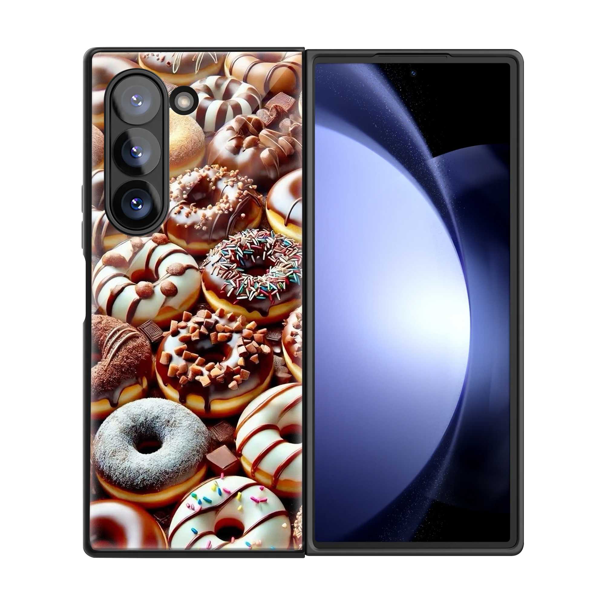 Donut Delight Samsung Z Fold Glass Case