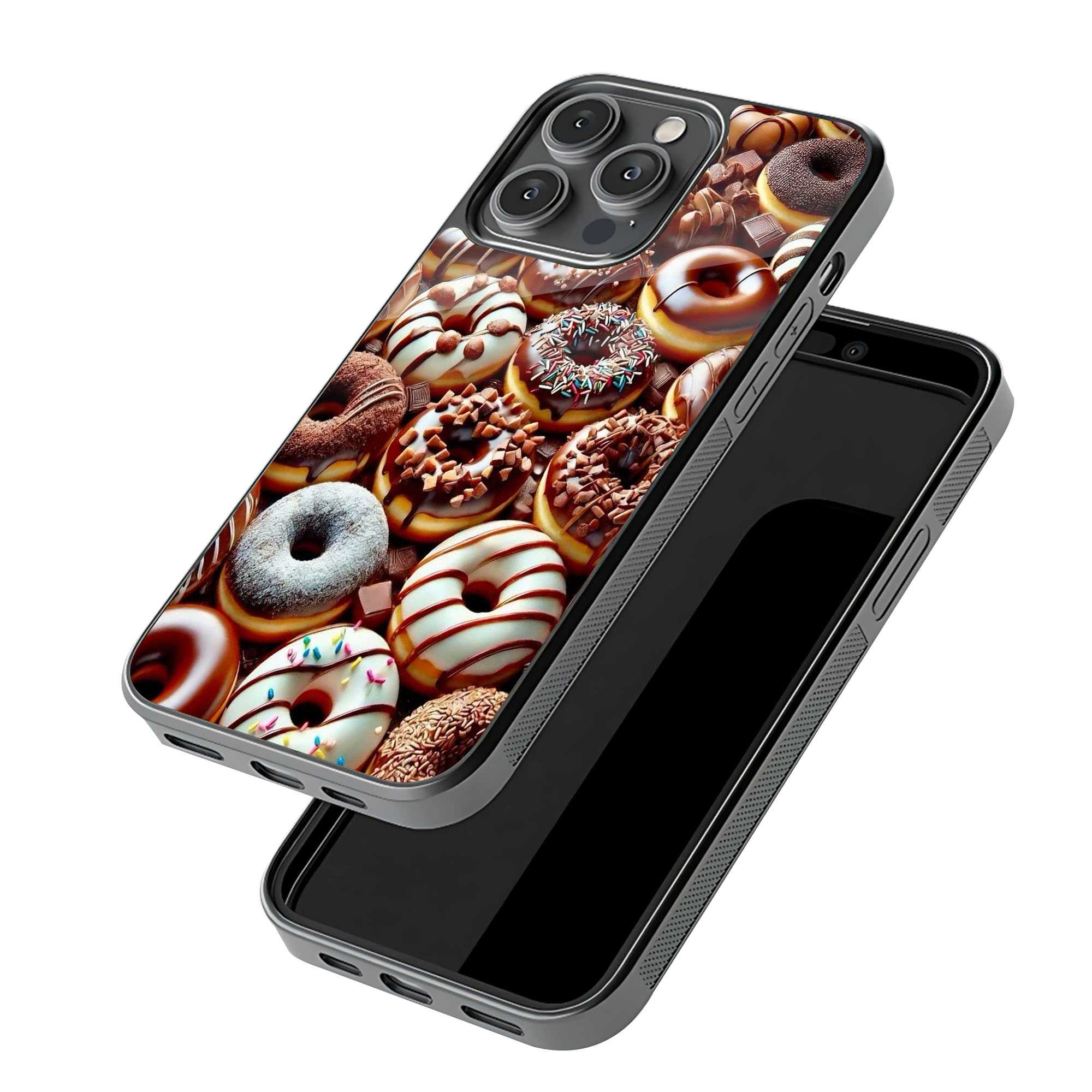 Donut Delight Glass Case