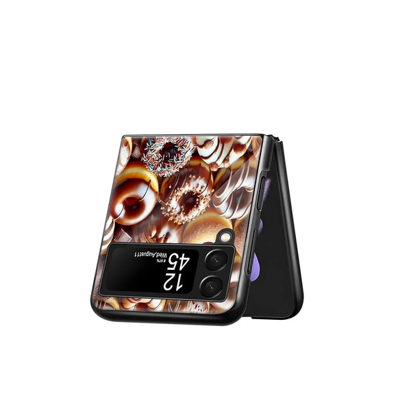 Donut Delight Samsung Z Flip Glass Case