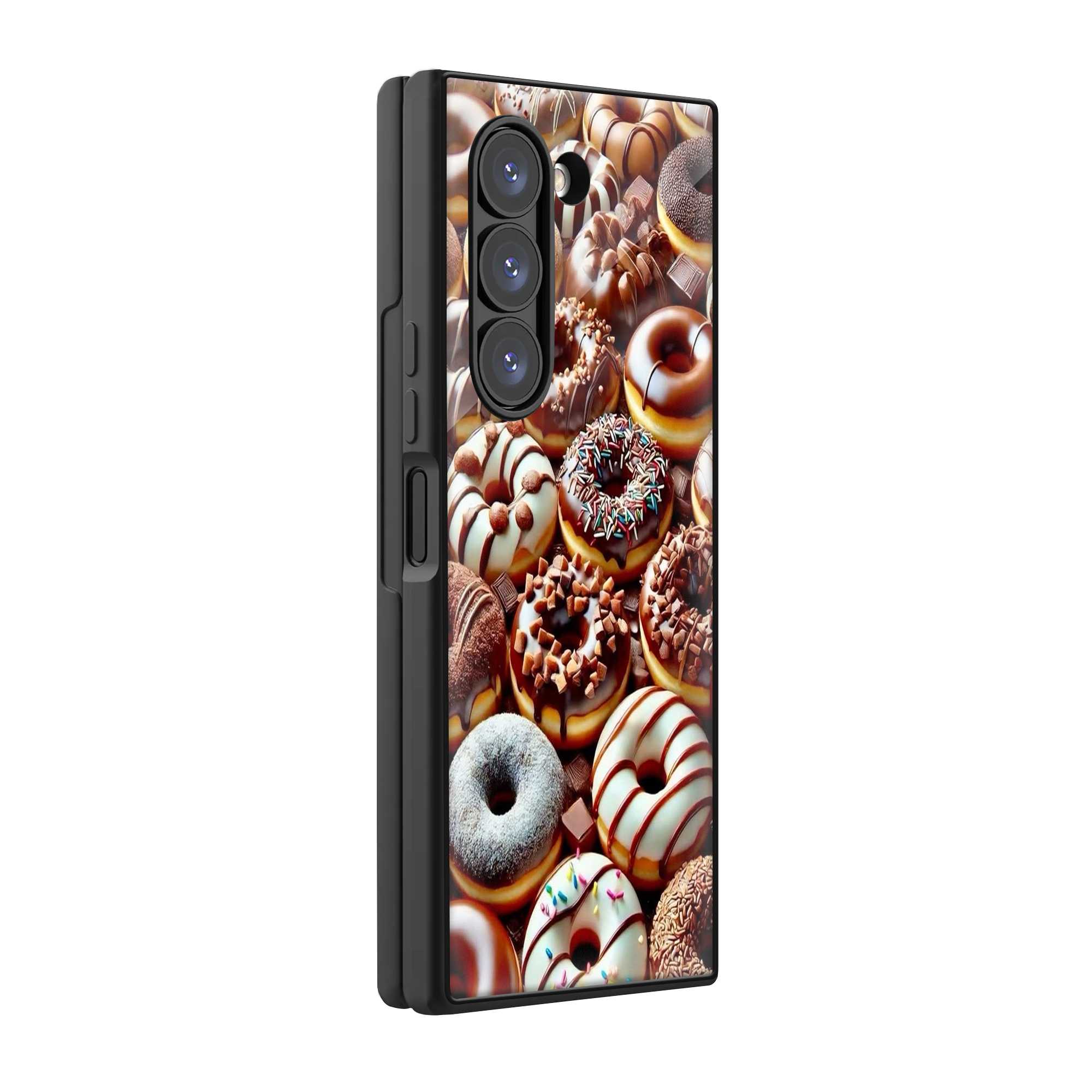 Donut Delight Samsung Z Fold Glass Case