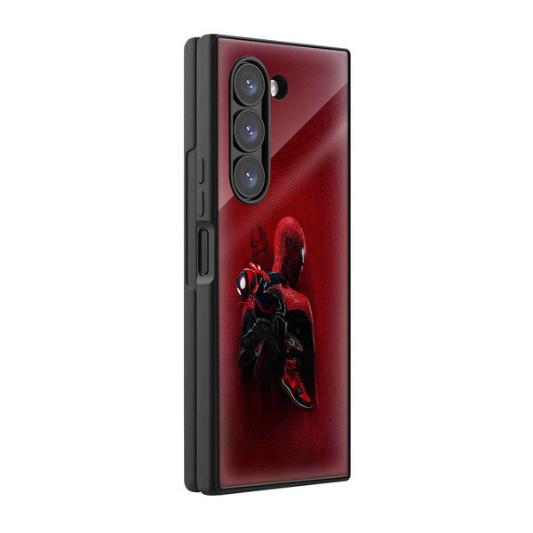 Double Web Samsung Z Fold Glass Case