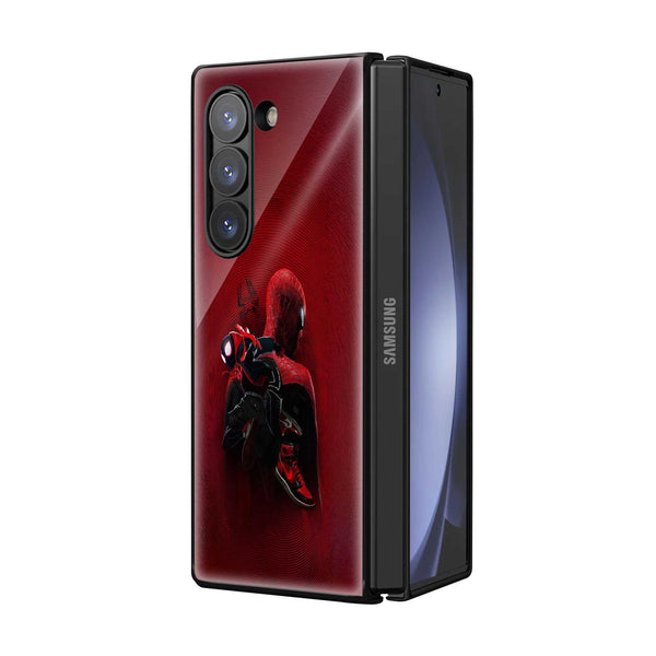 Double Web Samsung Z Fold Glass Case