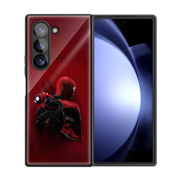 Double Web Samsung Z Fold Glass Case
