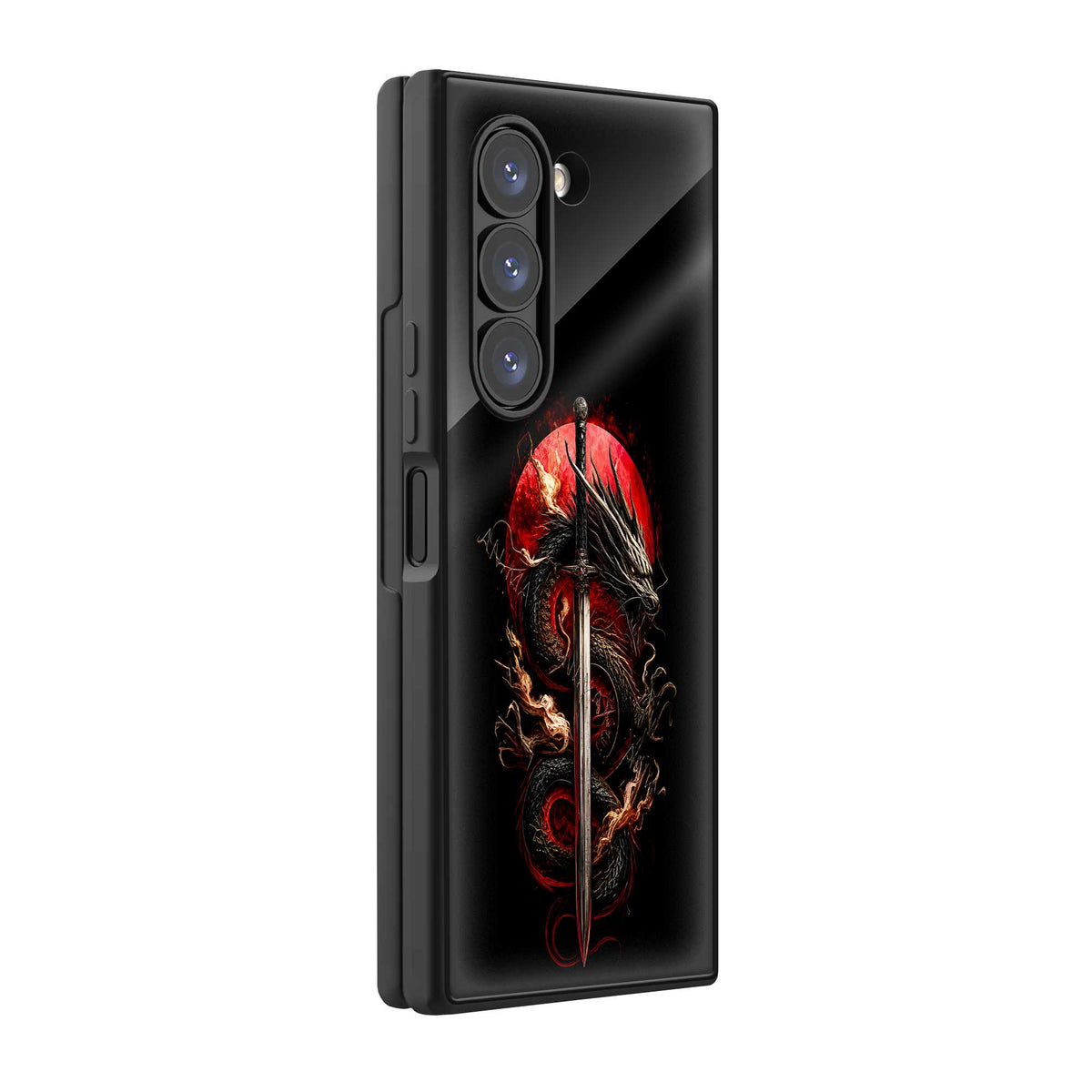 Dragon Blade Samsung Z Fold Glass Case Main image