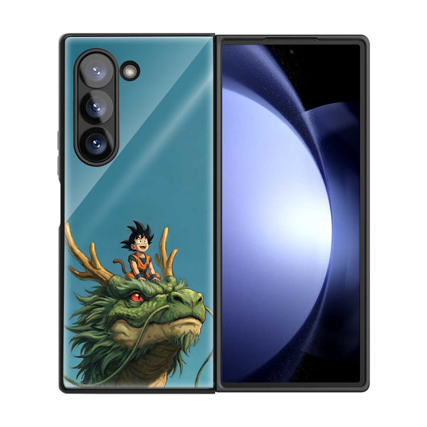 Dragon Rider Samsung Z Fold Glass Case