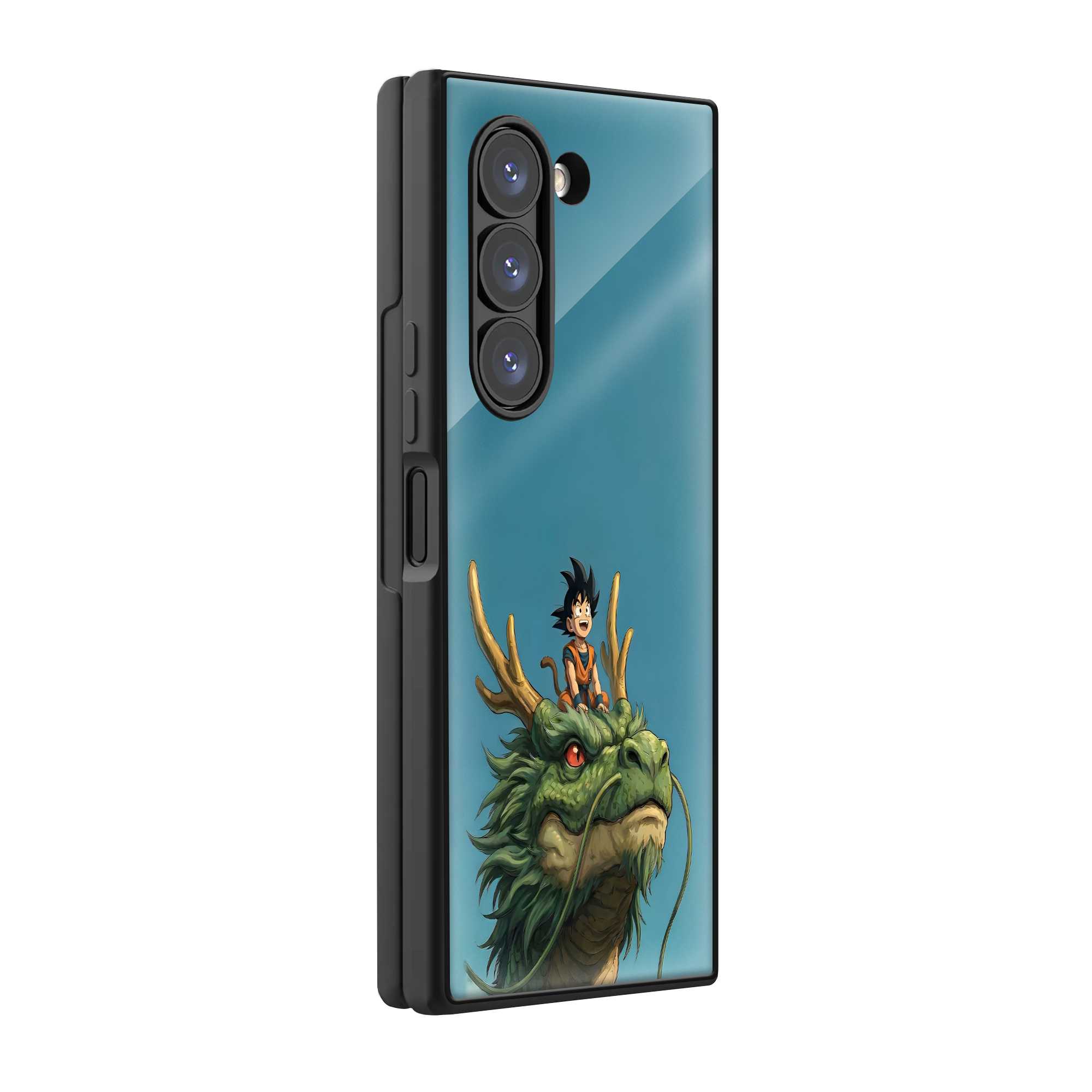 Dragon Rider Samsung Z Fold Glass Case