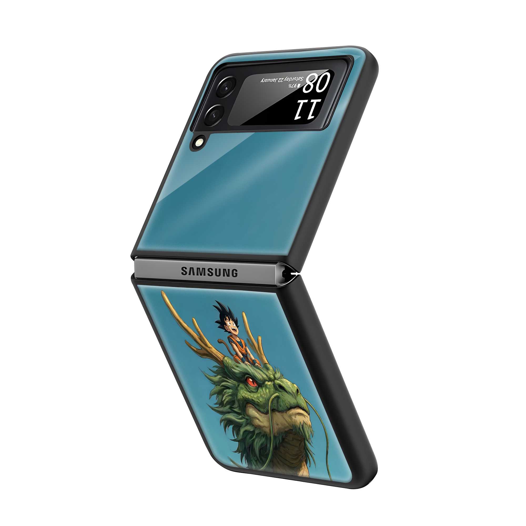 Dragon Rider Samsung Z Flip Glass Case