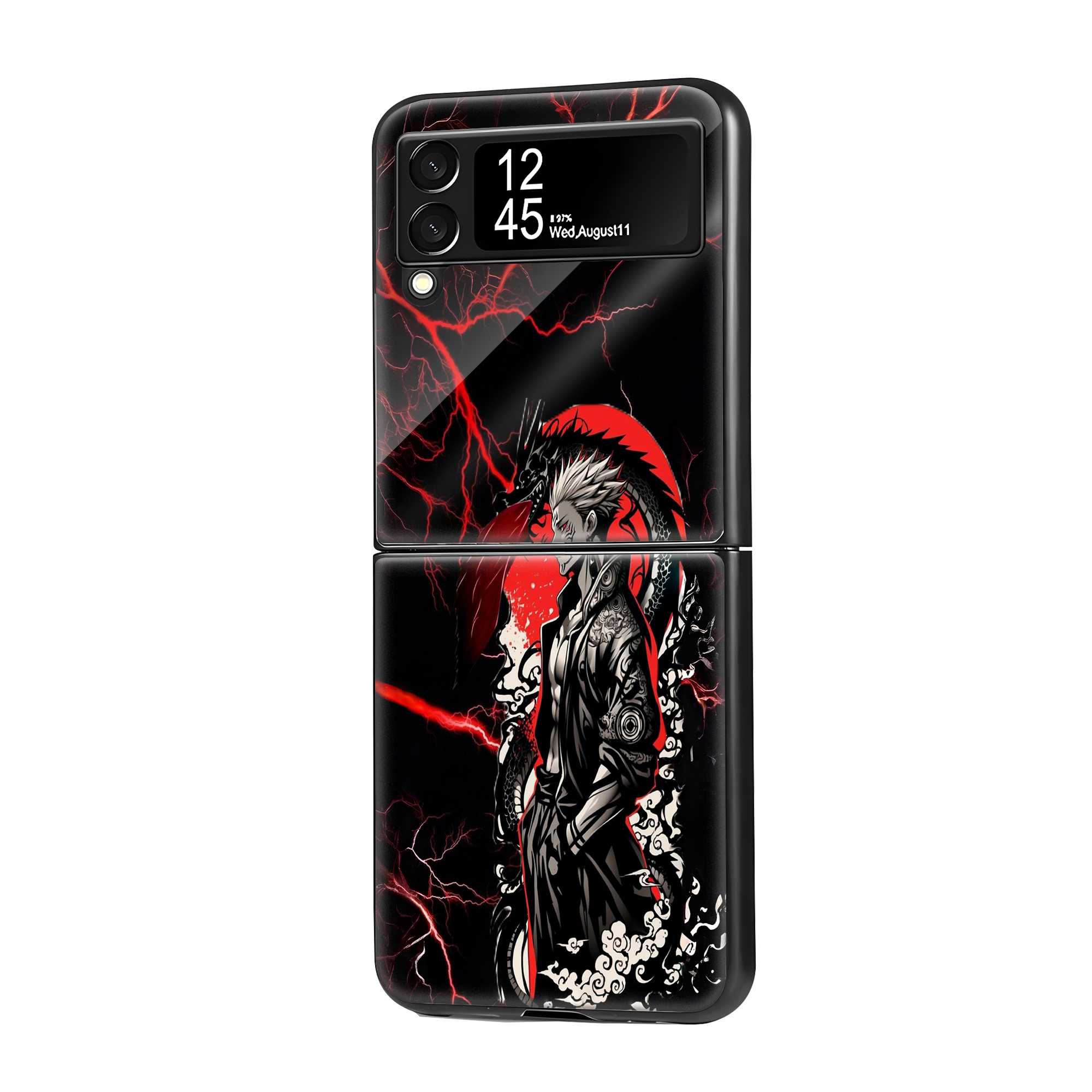 Dragon’s Wrath Samsung Z Flip Glass Case