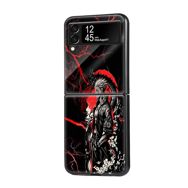 Dragon’s Wrath Samsung Z Flip Glass Case