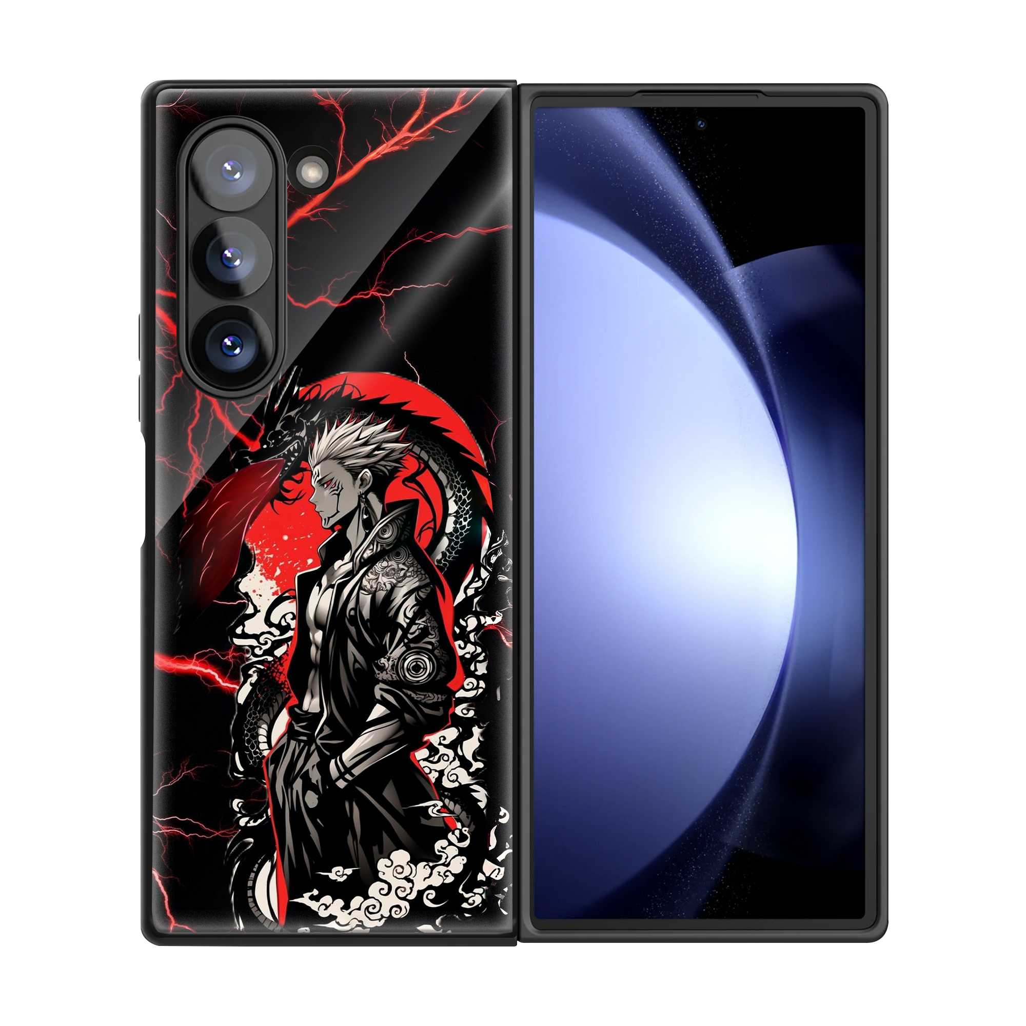 Dragon’s Wrath Samsung Z Fold Glass Case