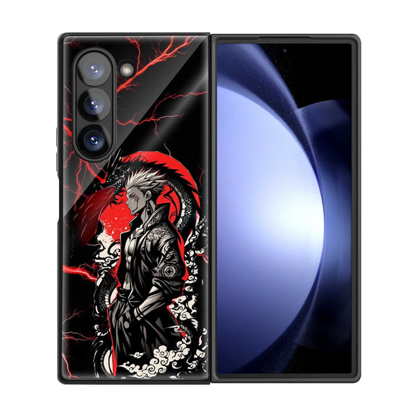 Dragon’s Wrath Samsung Z Fold Glass Case