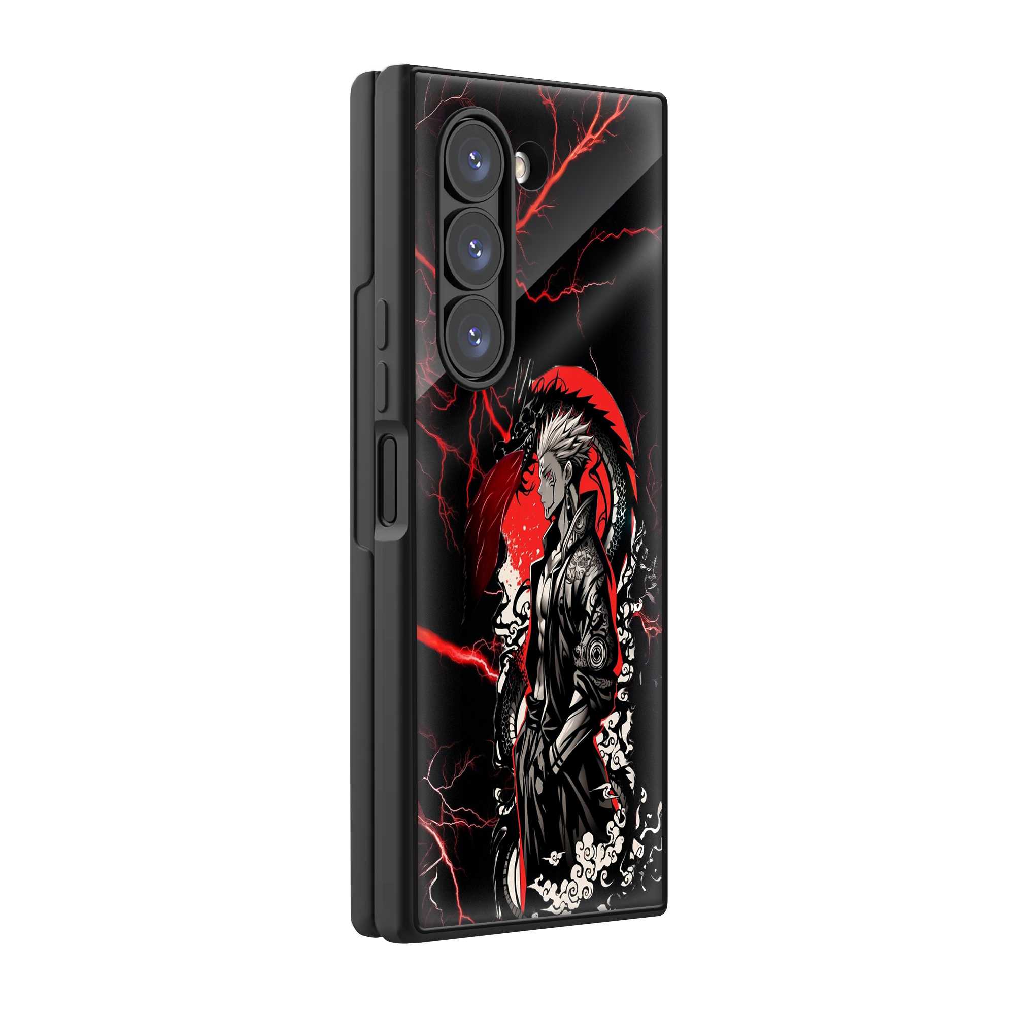 Dragon’s Wrath Samsung Z Fold Glass Case