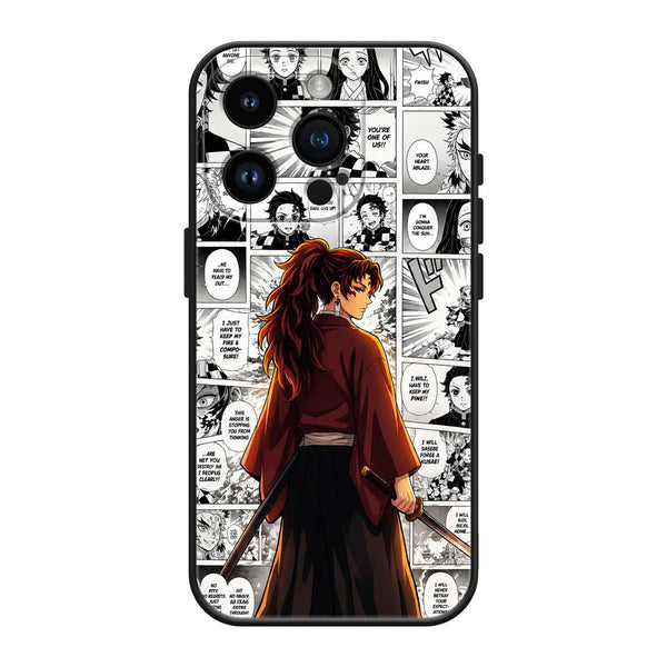 Dramatic Manga Silicone Case