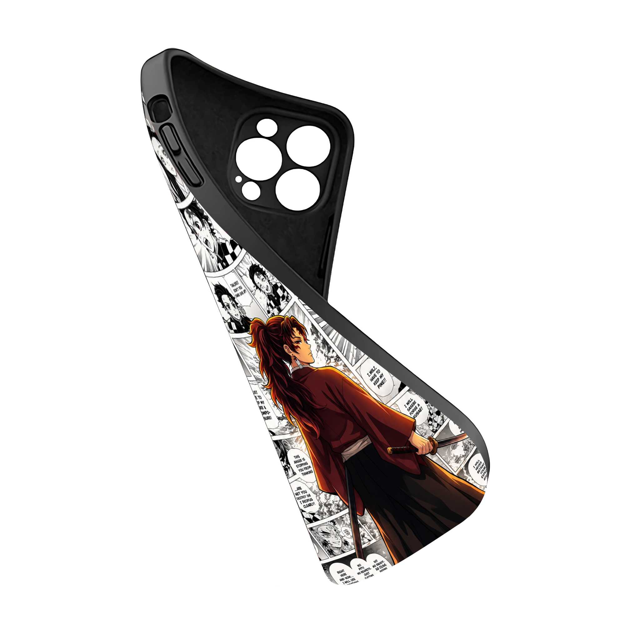 Dramatic Manga Silicone Case Secondary image
