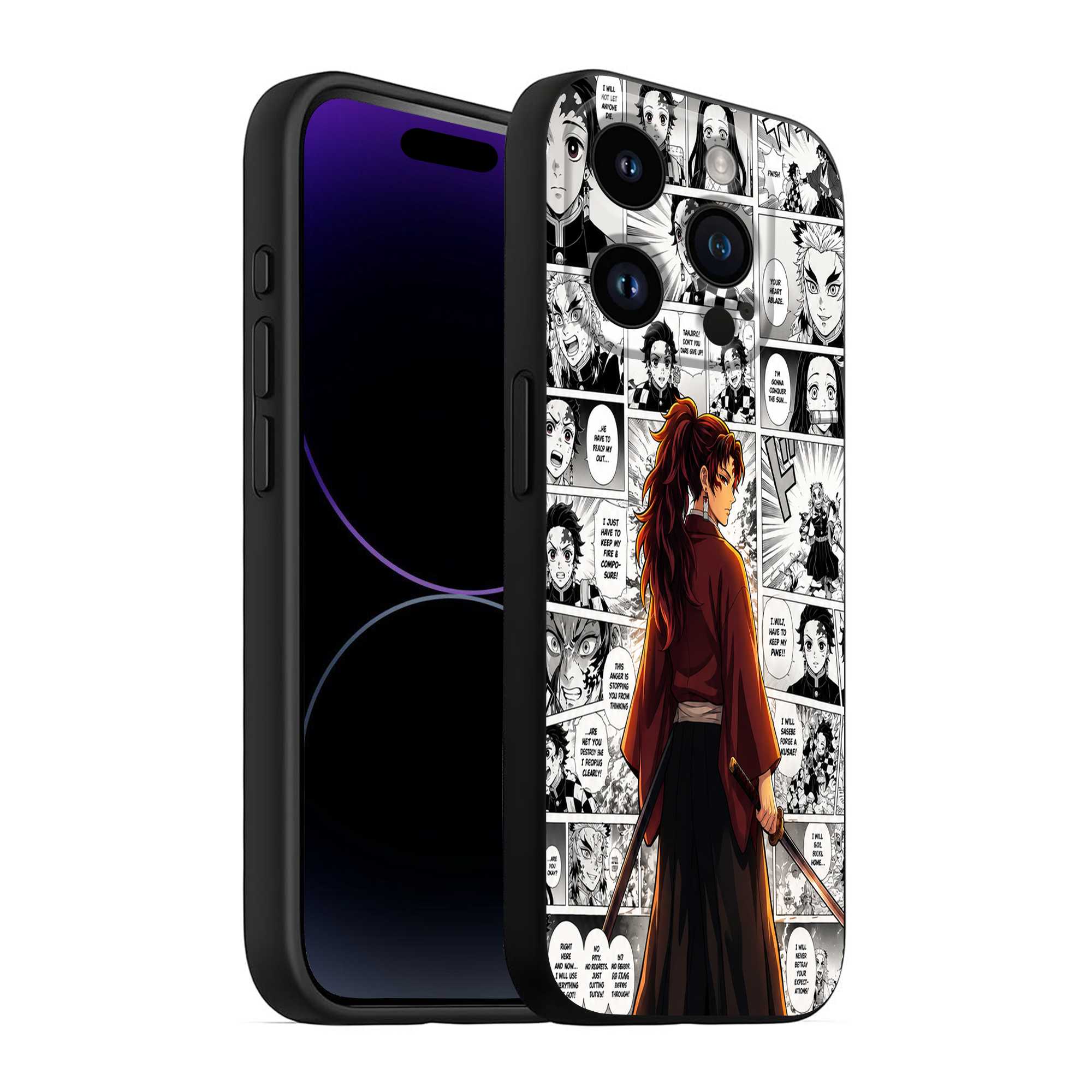 Dramatic Manga Silicone Case