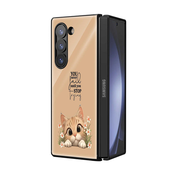 Dream & Purr Samsung Z Fold Glass Case