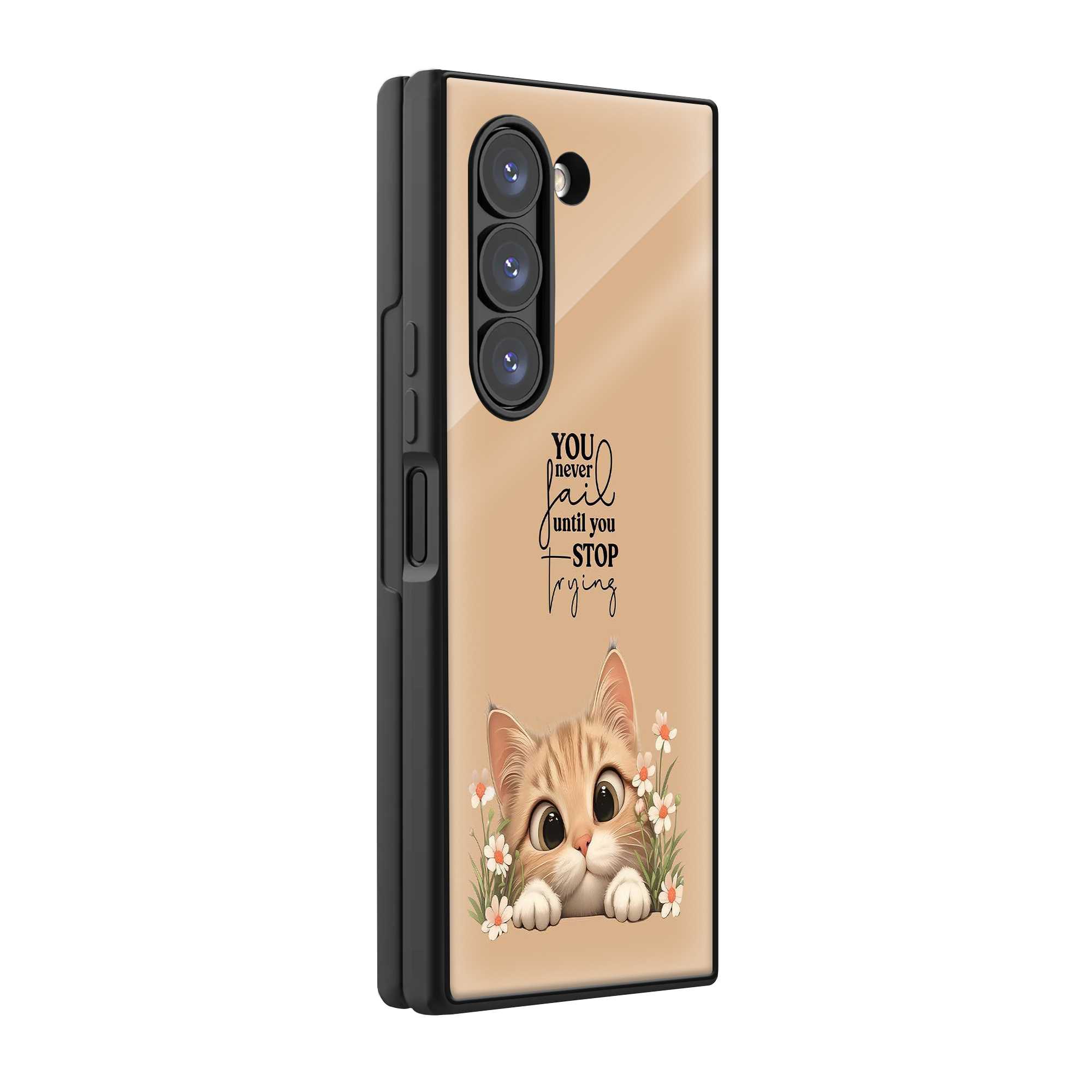 Dream & Purr Samsung Z Fold Glass Case