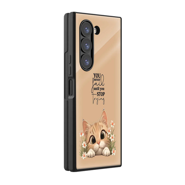 Dream & Purr Samsung Z Fold Glass Case
