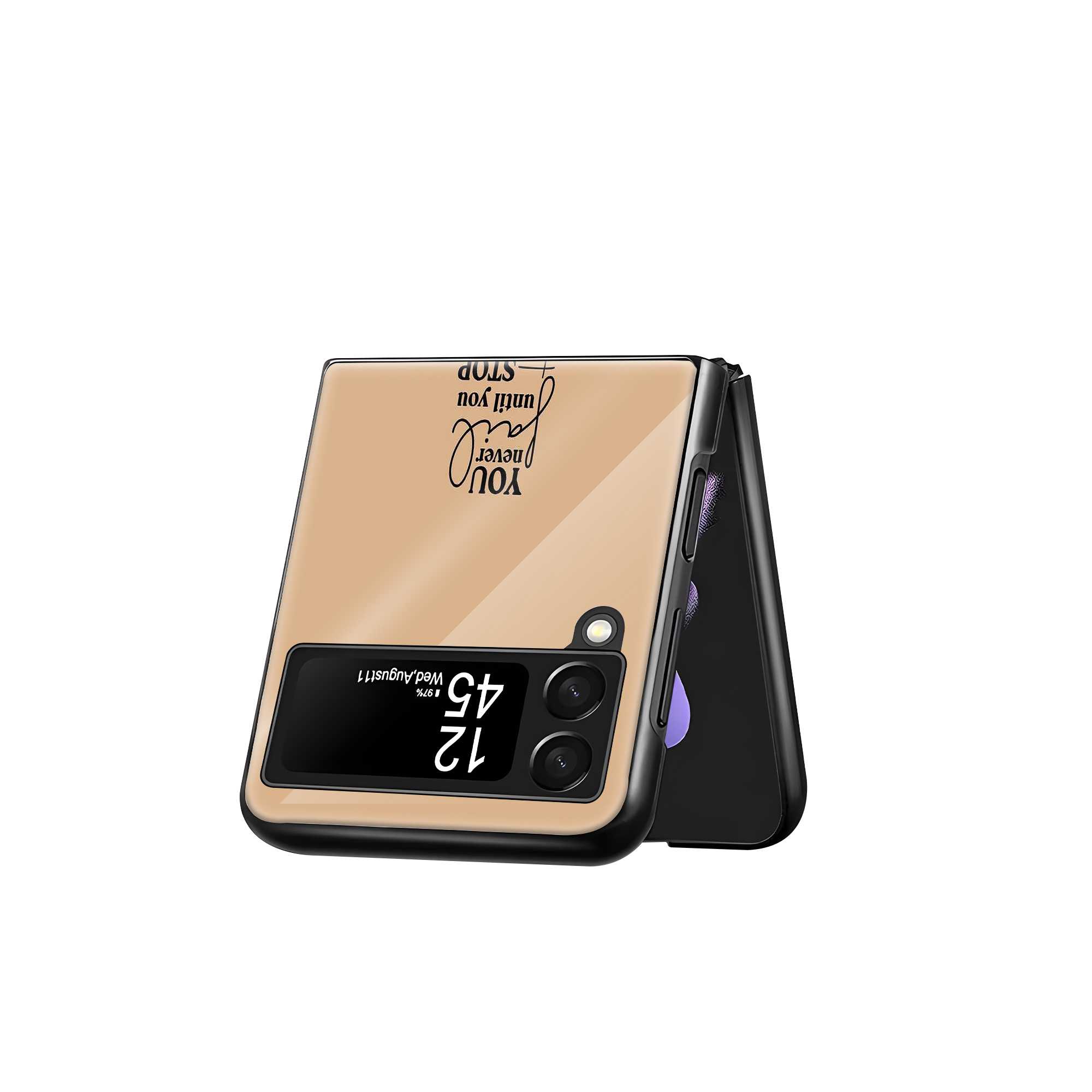 Dream & Purr Samsung Z Flip Glass Case