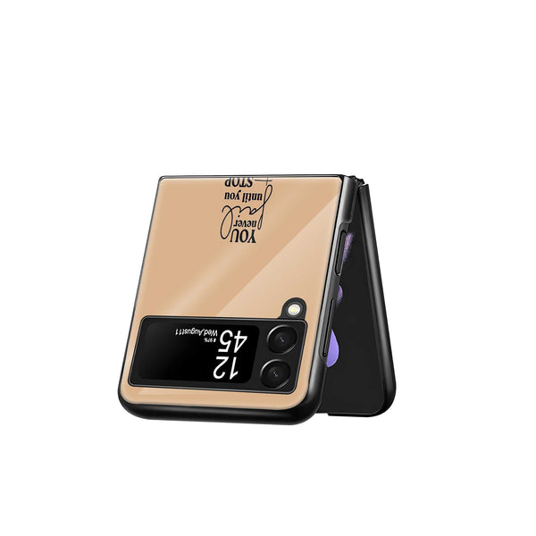 Dream & Purr Samsung Z Flip Glass Case