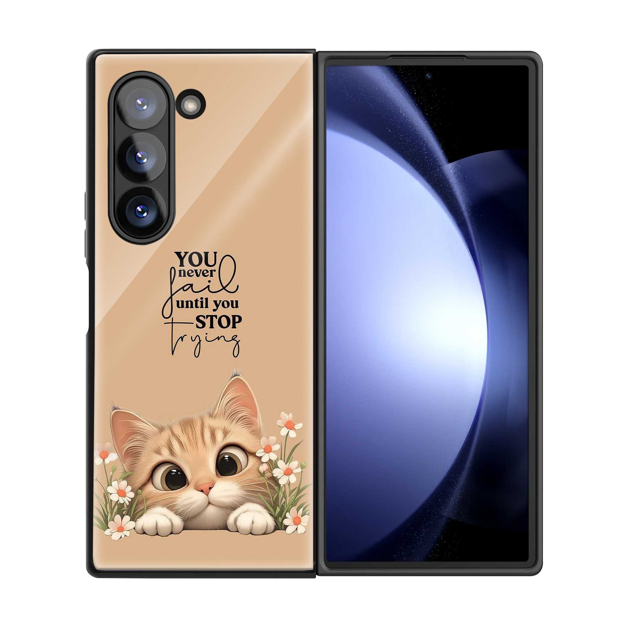 Dream & Purr Samsung Z Fold Glass Case