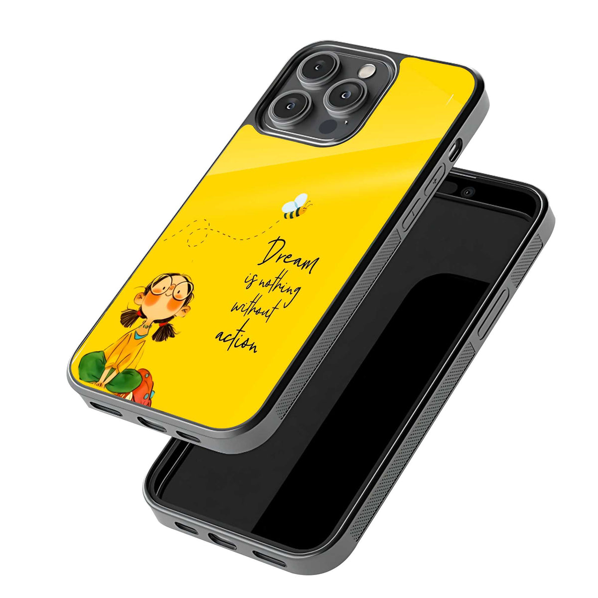 Dream in Action Glass Case