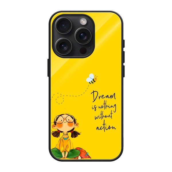 Dream in Action Glass Case