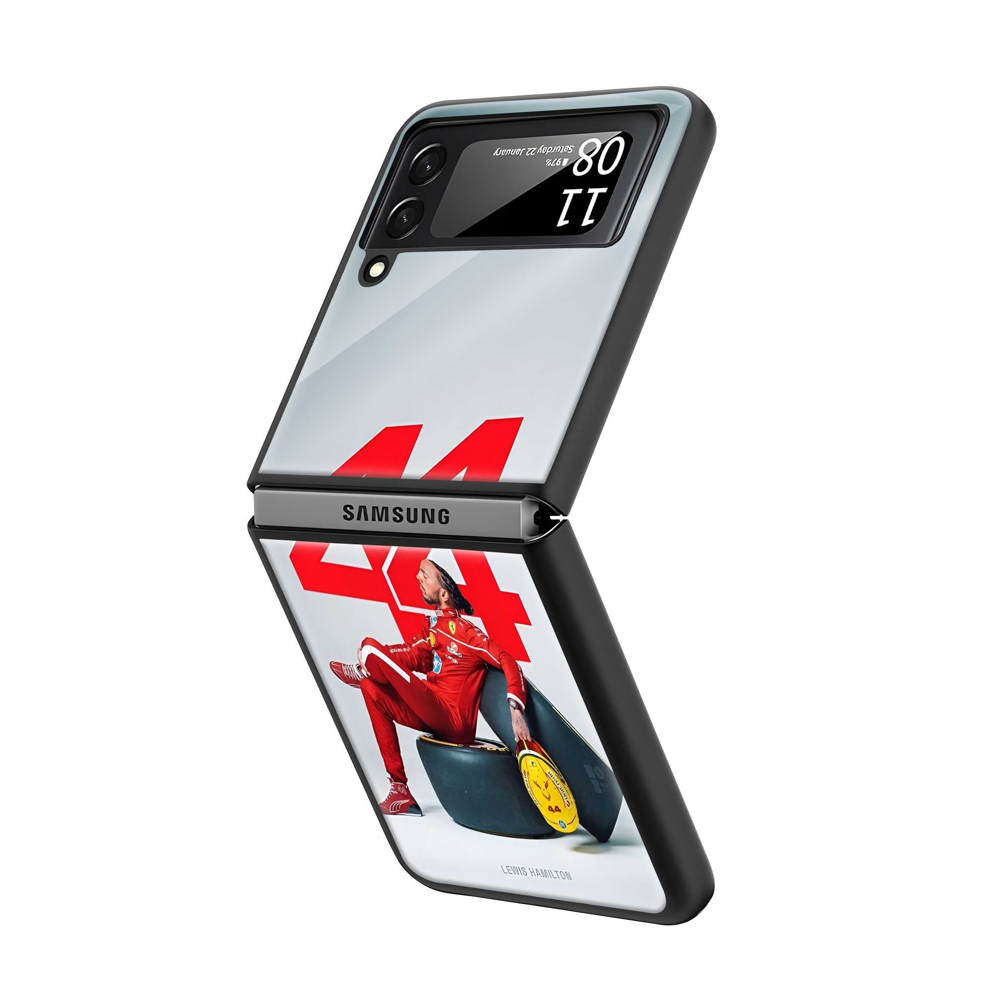 Driven 44 Samsung Z Flip Glass Case