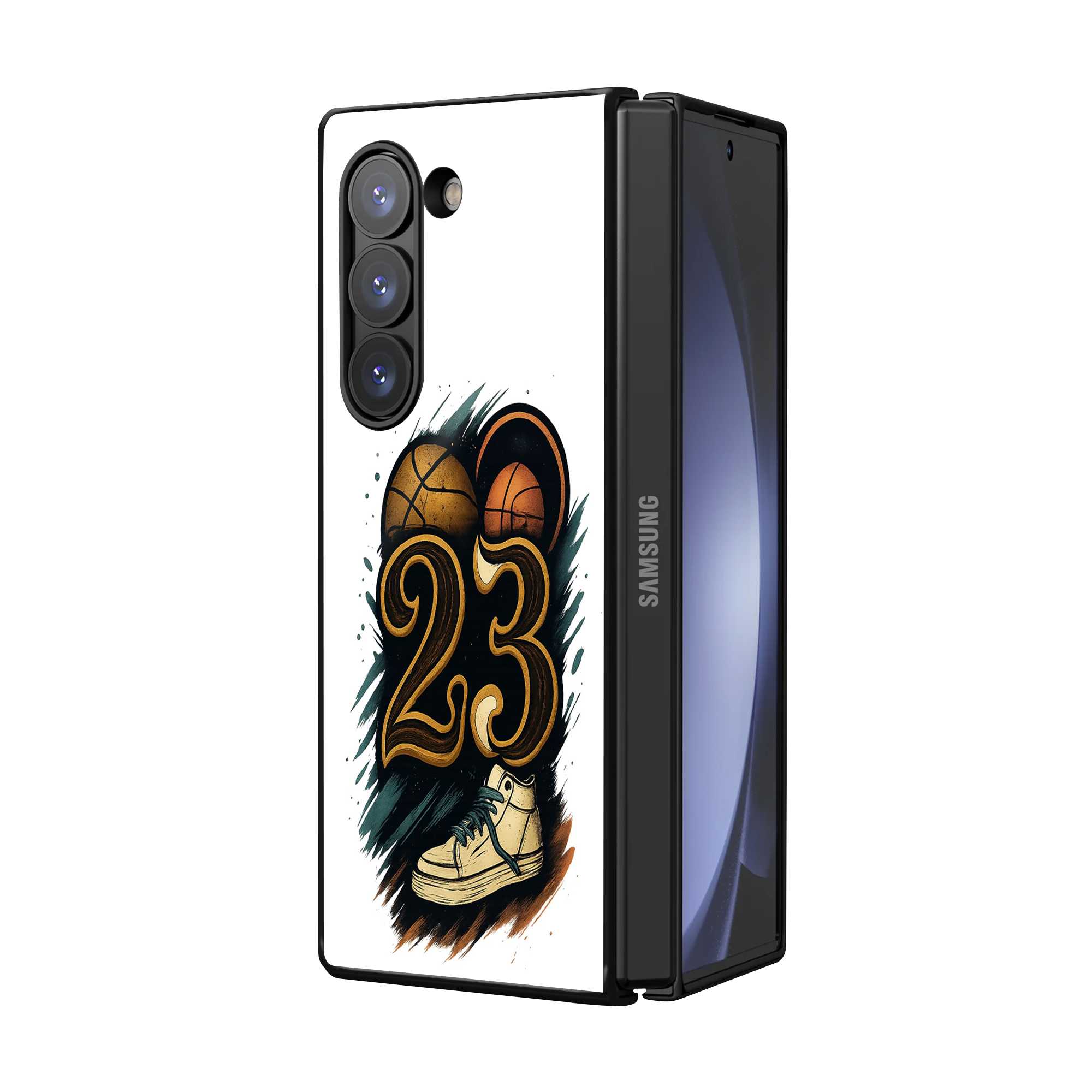 Dual Drip 23 Samsung Z Fold Glass Case