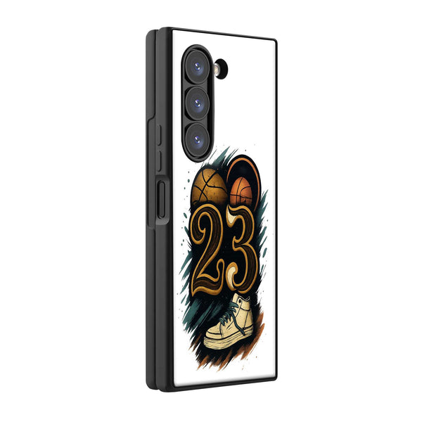 Dual Drip 23 Samsung Z Fold Glass Case