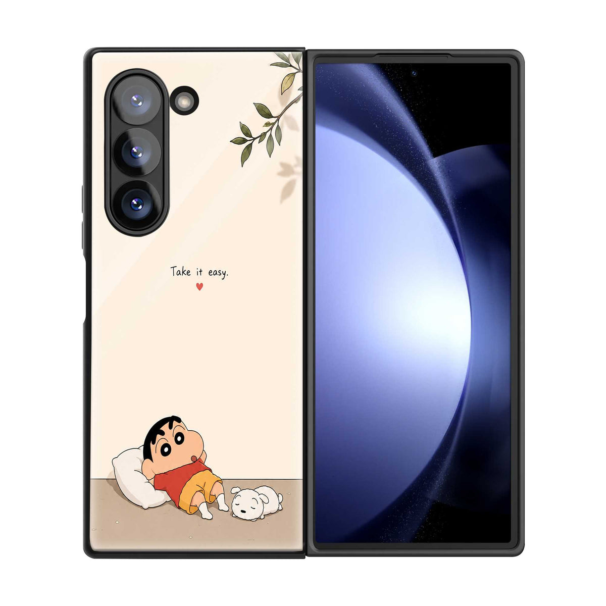 Easy Vibes Samsung Z Fold Glass Case