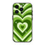 Emerald Hearts Silicone Case