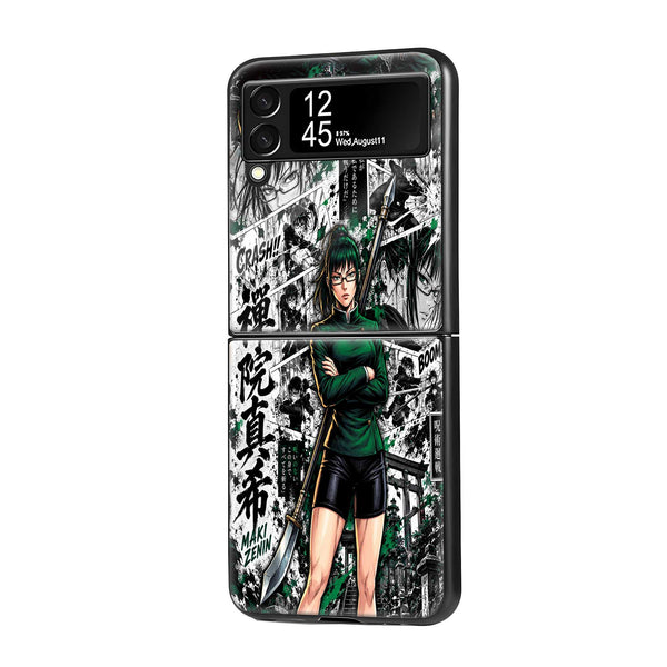 Emerald Maki Samsung Z Flip Glass Case